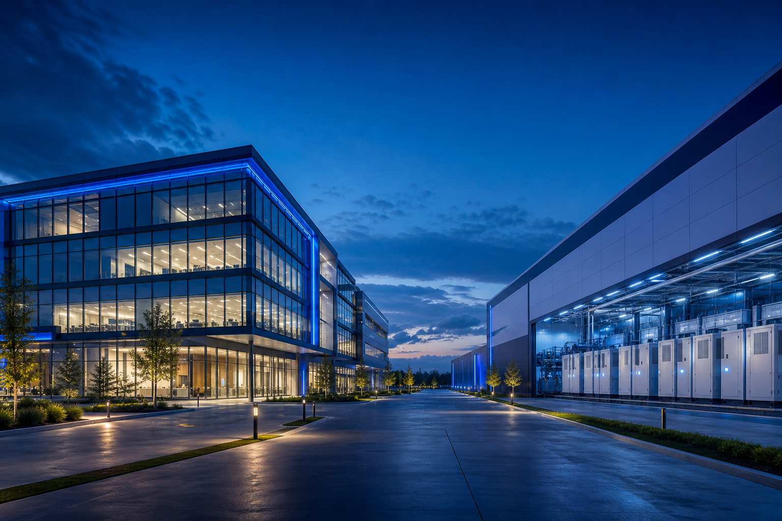 Company Introduction First Screen: Corporate Headquarters and Manufacturing Bases