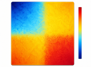 Color ΔE00 heatmap (demo)
