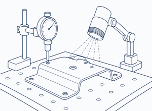 Inspection and testing schematic (demo)