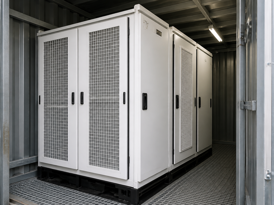 Container site install scene