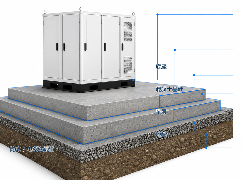 Install / foundation accessories callouts (demo reuse)