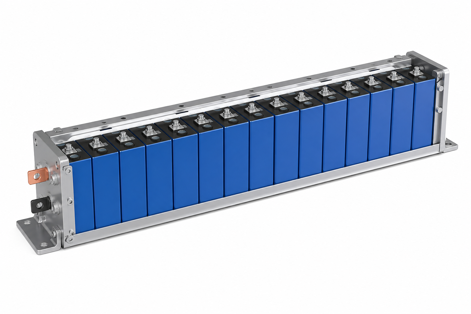 Plan A single-row horizontal module layout