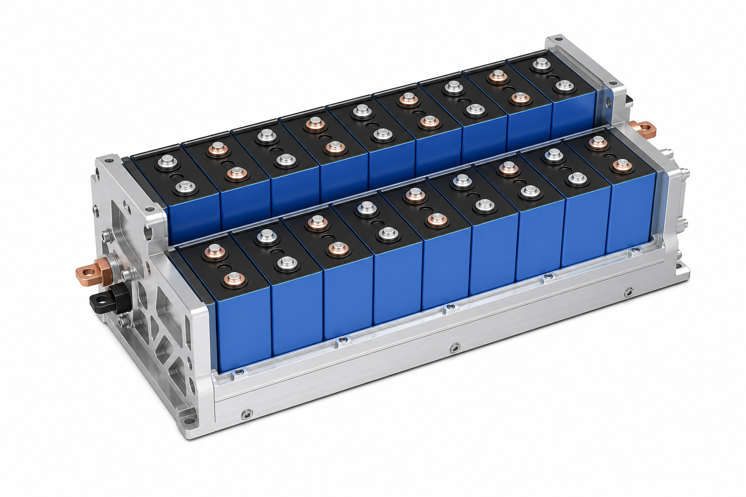 Plan B double-row offset module layout