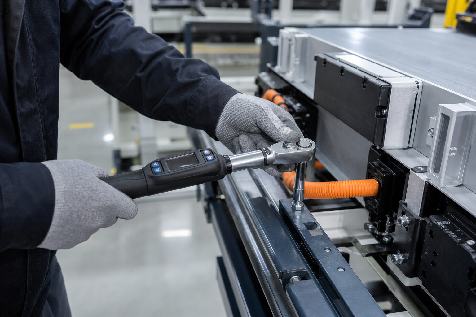 Mounting bolt torque window on Rack rail