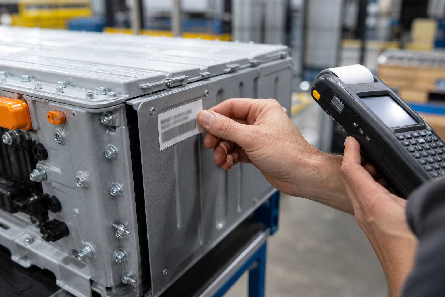 Traceability nameplate and serial bind