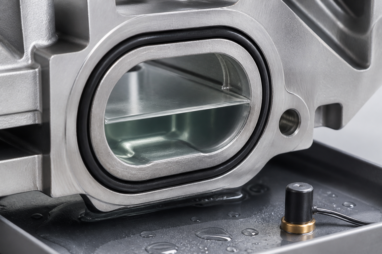 Cold-plate seal and coolant boundary detail