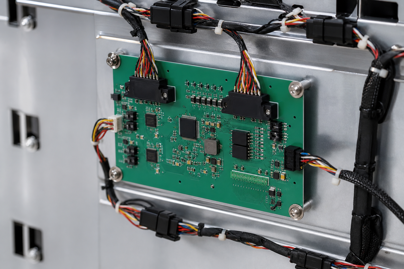 BMU / BCU / System BMS three-tier network