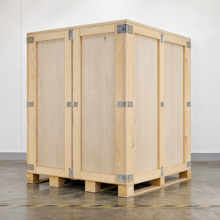 Scheme A timber crate packaging (demo)