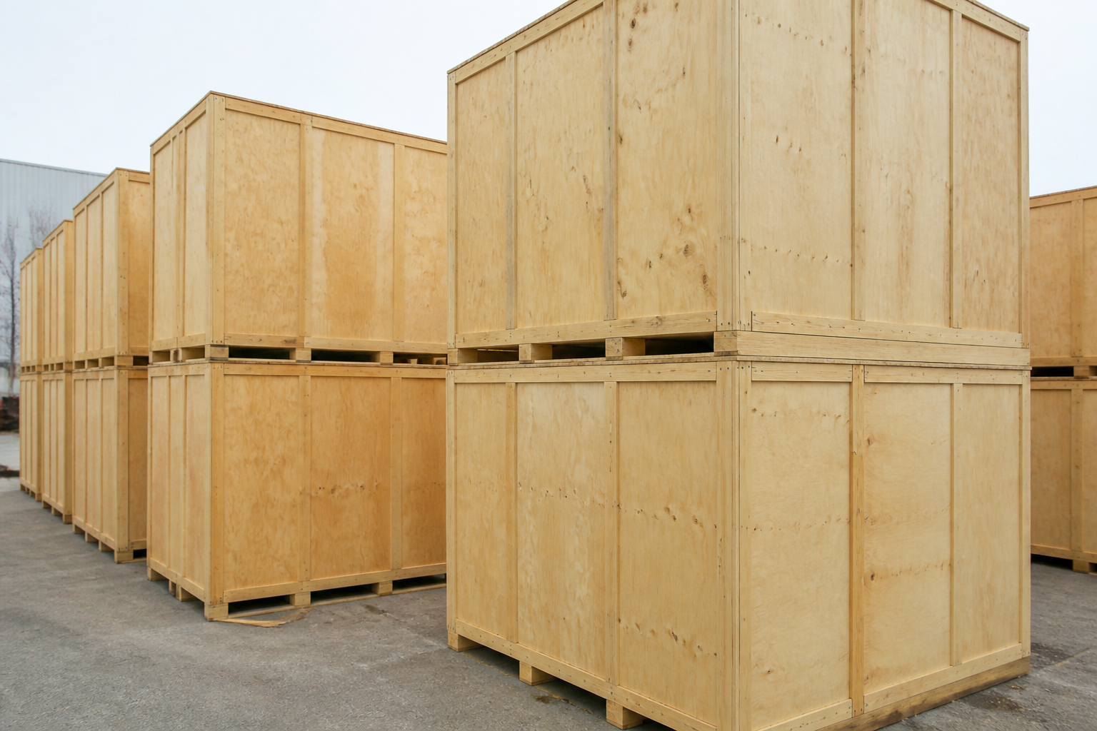 Long-term crate storage