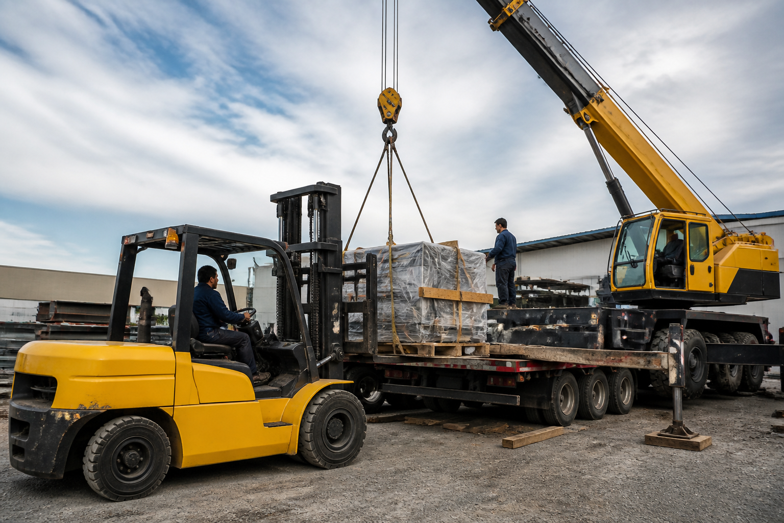 Destination port unloading