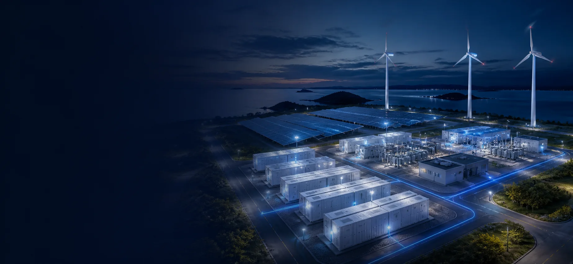 Microgrid & Containerrized BESS Park