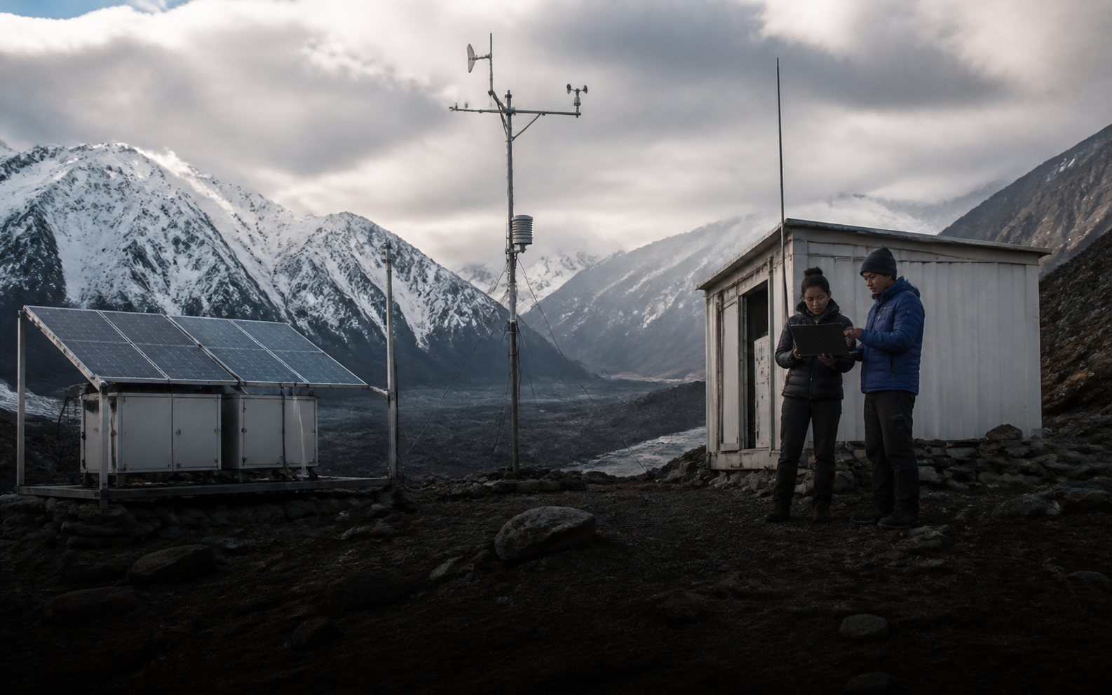 Off-grid energy systems for remote scientific sites