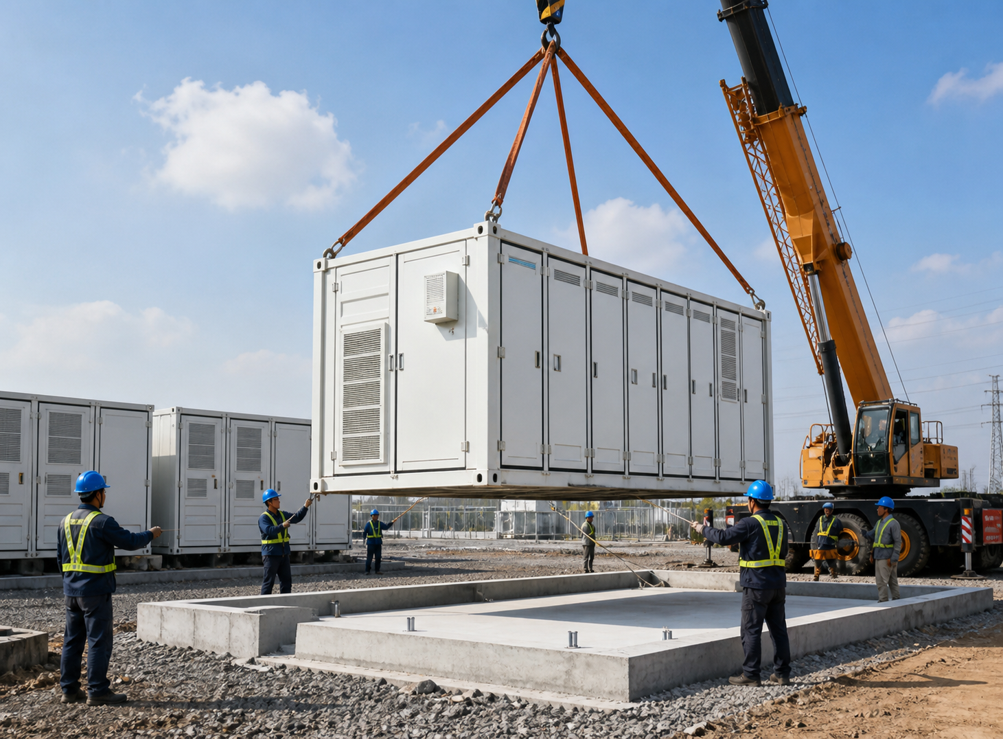 BESS Site Installation